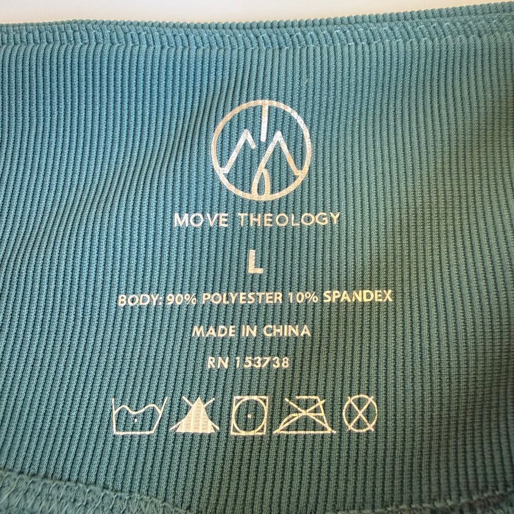 NEW Move Theology Slate Blue Athletic Set Women's Large - Picture 10 of 11